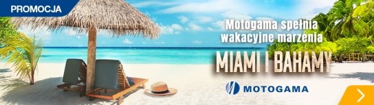 Motogama spełnia wakacyjne marzenia w Miami i na Bahamach!