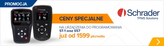 Urządzenia do programowania ST-1 oraz S57 Schrader - ceny specjalne! Urządzenia do programowania ST-1 oraz S57 Schrader - ceny specjalne!